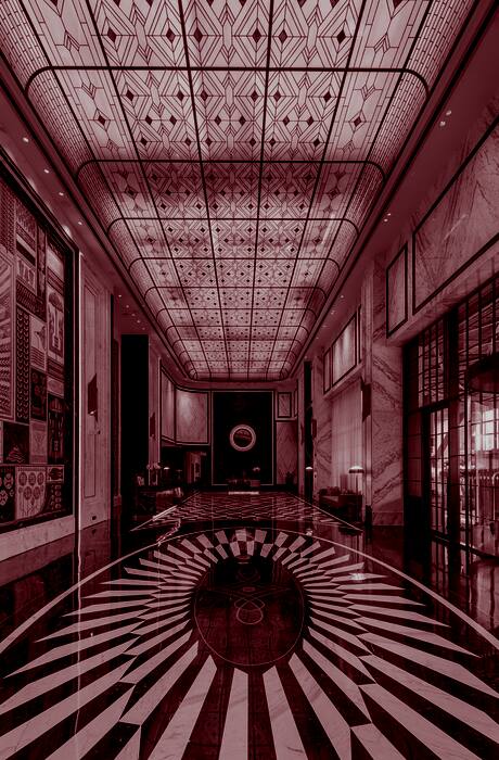 The foyer at Fairmont Mumbai