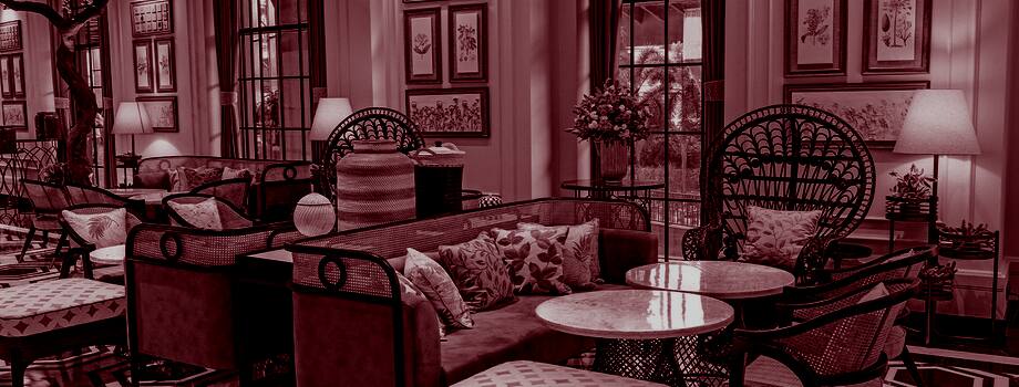 The lobby at Fairmont Mumbai